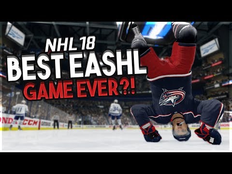 NHL 18: THE BEST EASHL GAME OF ALL TIME?!