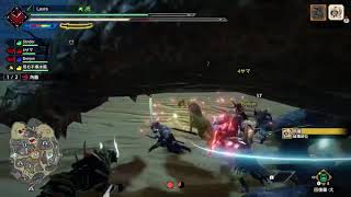 Monster Hunter Rise 野團角龍太刀視角