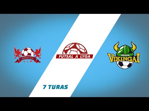 Futsal A lyga, remiama TOPsport | 7 turas | Mažeikių VIP – Jonavos „Vikingai“ | Apžvalga