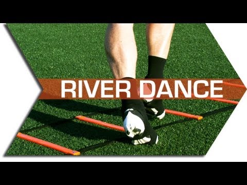 RIVER DANCE  - AGILITY LADDER DRILL - FOOTWORK, QUICKNESS & SPEED TRAINING DRILL
