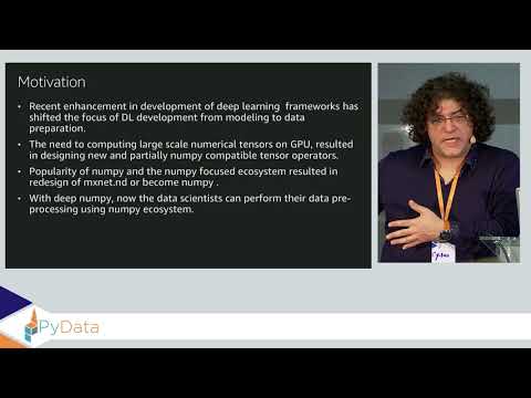 Cyrus Vahid: Anyone can Build Great Deep Learning Applications - Deep Numpy | PyData Warsaw 2019