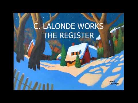 Video thumbnail for C. LALONDE WORKS THE REGISTER