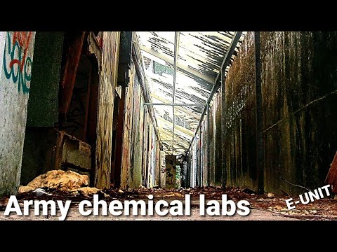 Abandoned army chemical laboratory