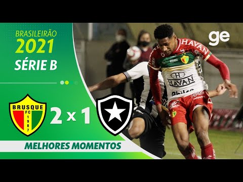 Gols e lances de Brusque x Botafogo
