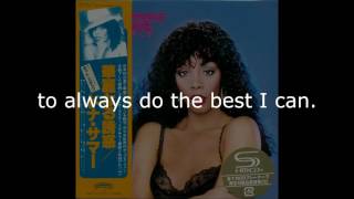 Donna Summer - On My Honor LYRICS SHM &quot;Bad Girls&quot; 1979