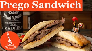 Prego | Portuguese Sandwich. The garlic gets nailed into the steak!