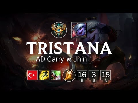 Tristana AD Carry vs Jhin - TR Challenger Patch 8.11