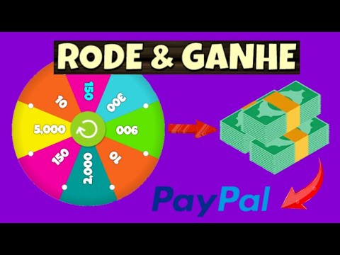 Gire e Ganhe - Ganhe Dinheiro no Paypal Girando a Roleta (Money no paypal)