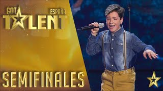 Pedro ha encantado con su versión de 'Sueños rotos' | Semifinales 3 | Got Talent España 2016