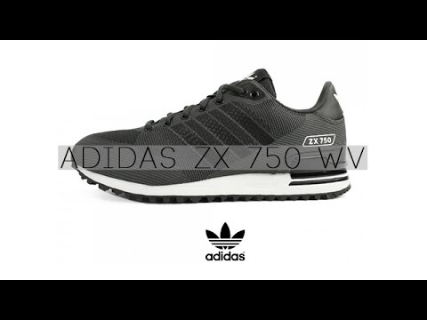 Adidas ZX 750 black/bluebird/running white Adidas ZX 750 black/bluebird/running white