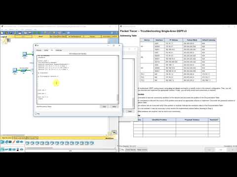 PKT 10.2.2.3 - Troubleshooting Single-Area OSPFv2