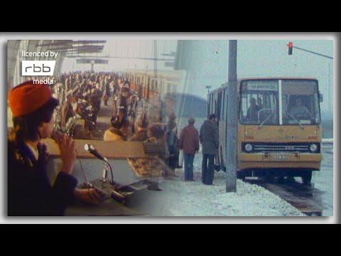 S-Bahn: Vergleich zwischen Ost- und West-Berlin 1982 | Charlottenburg, Westkreuz, Alexanderplatz