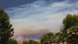 Powerhouse Fire Smoke Timelapse Video - June 1 201
