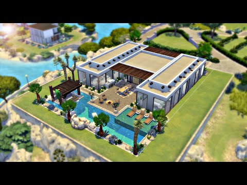Luxury Spanish Villa | Speed Building | No CC | The Sims 4