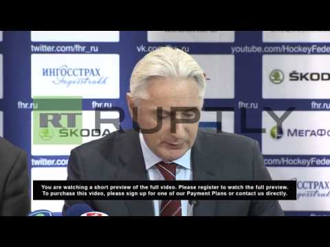 Russia: Pavel Datsyuk named captain of Russian Olympic Ice Hockey Team