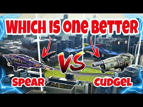 [WR]🔥Spear VS Cudgel Weapon Comparison |War Robots|