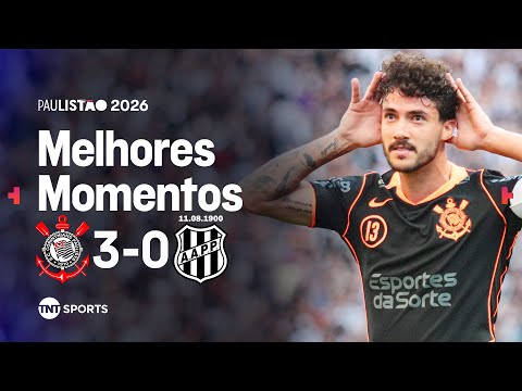 Gols e lances de Corinthians x Ponte Preta