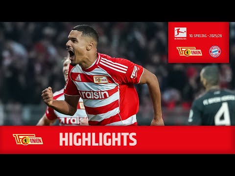 1. FC Union Berlin - FC Bayern München Highlights Bundesliga, 10. Spieltag | 1. FC Union Berlin
