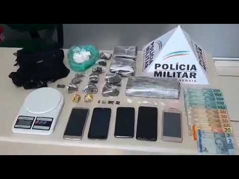 Dois são presos por tráfico de drogas em Ouro Fino-MG