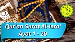 Download lagu QUR'AN SURAT AL-ISRA' | TARTIL METODE UMMI | MUROTTAL JUZ 15 | BELAJAR AL-QUR'AN MUDAH | mp3 Download lagu QUR'AN SURAT AL-ISRA' | TARTIL METODE UMMI | MUROTTAL JUZ 15 | BELAJAR AL-QUR'AN MUDAH | mp3