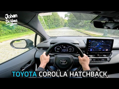 TOYOTA COROLLA HATCHBACK POV TEST DRIVE 1.8 HYBRID 140 HP