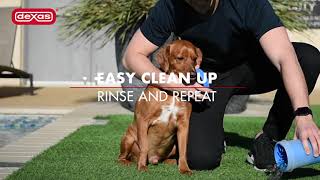 Dexas (Дексас) MudBuster Лапомойка с крышкой для собак, большая