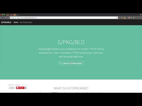 Episode 1: TYPO3 Installation and Sitepackage
