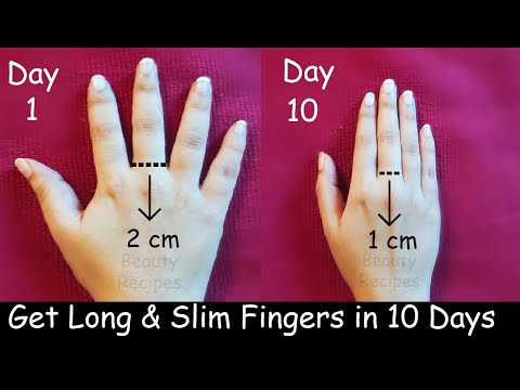 Lose Finger Fat in 1 Week - Simple Exercises to Get Long Fingers | Slim Fingers | Thin Fingers