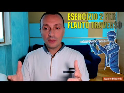 Esercizio per flauto traverso 2 - do maggiore