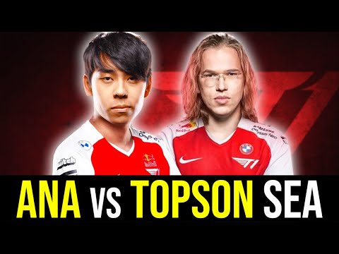 TOPSON vs ANA in SEA pubs - The new SEA Gods DOTA 2