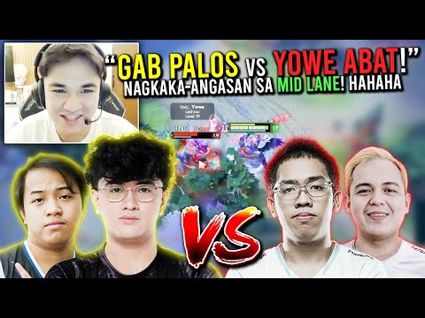 "GABBI vs YOWE MID! NAGKAKA-ANGASAN!"🔥🤣 - OPEN DISCORD!🤣 (Feat. PALOS & ABAT!)
