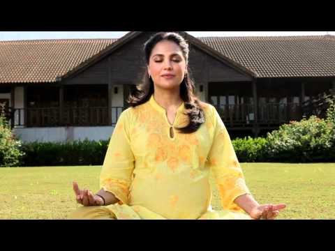 Lara Dutta Meditation Yoga — watch video