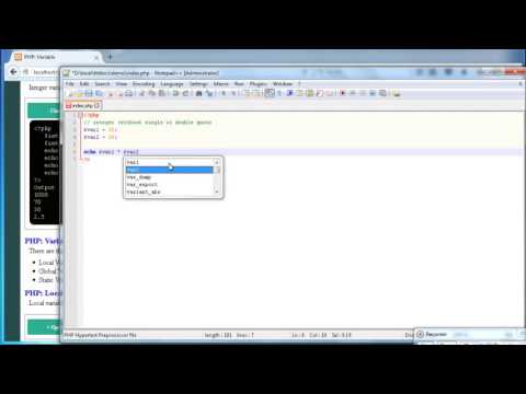 Php Variable Integer