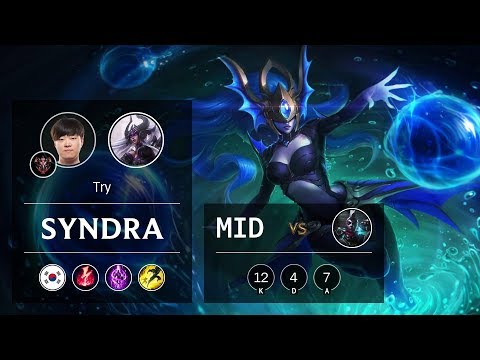 Syndra Mid vs Ekko - KR Grandmaster Patch 9.17