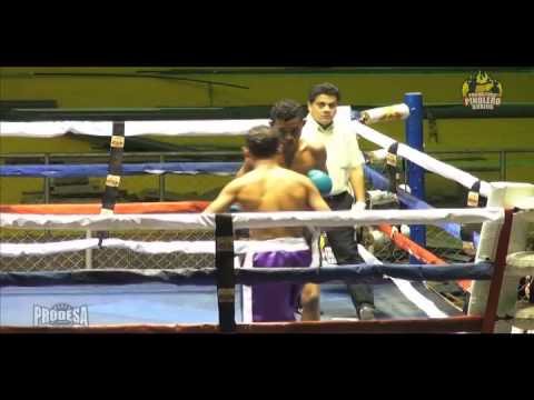Pelea Aron Juarez vs Gerardo Sandoval - Pinolero Boxing