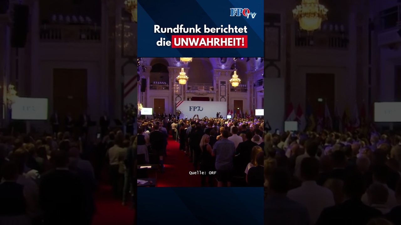 Wie unfassbar der ORF über 70-Jahre FPÖ berichtet...