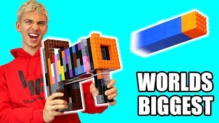 WORLDS BIGGEST LEGO NERF GUN!!