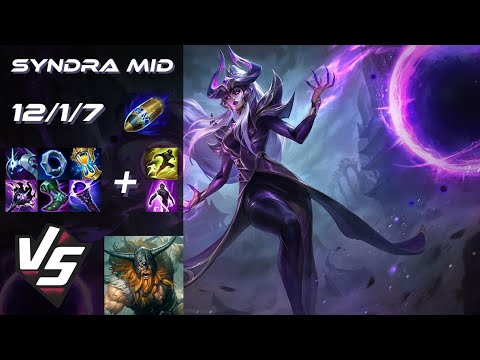 MID Syndra vs Olaf - EU Grandmaster Patch 25.S2.5
