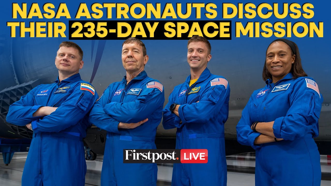 LIVE: NASA's Crew-8 Astronauts Hold News Conference on Their 235-Day Mission in Space