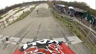 preview picture of video 'Cruising round Braintree BMX track in practice'