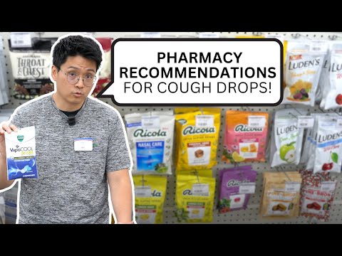 Pharmacy Recommendations for Cough Drops!