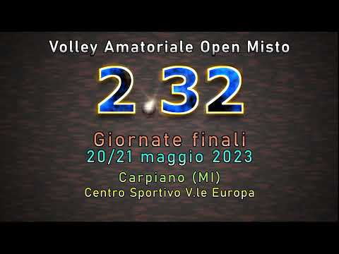 2.32 Volley Amatoriale Open Misto - Finali - 7ᵃ Ed. 2022/2023