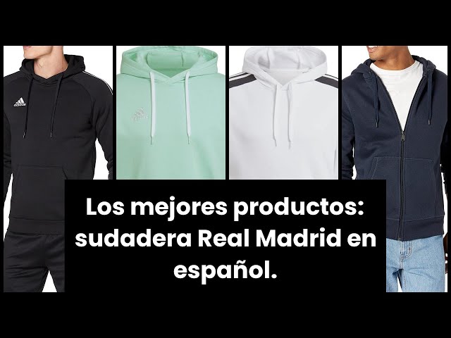 Vídeo relacionado con CF REAL MADRID Sudadera para Niño, Sueter Sudadera Diseño Textil Suave Polar Sherpa, Regalo para Niño, Talla 8 Años