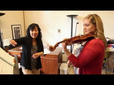 The Violin Studio at Shenandoah Conservatory