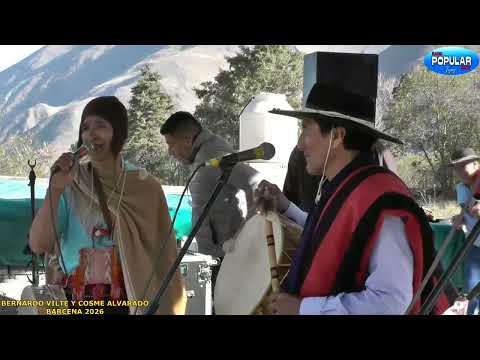 BERNARDO VILTE DE ISLA DE CAÑA Y COSME ALVARADO HCA  EN EL 6 FESTIVAL PROVINCIAL DEL YACON 15 AGOSTO