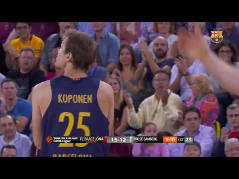[HIGHLIGHTS] Basket (Eurolliga): FC Barcelona Lassa - Brose Bamberg (78-74)
