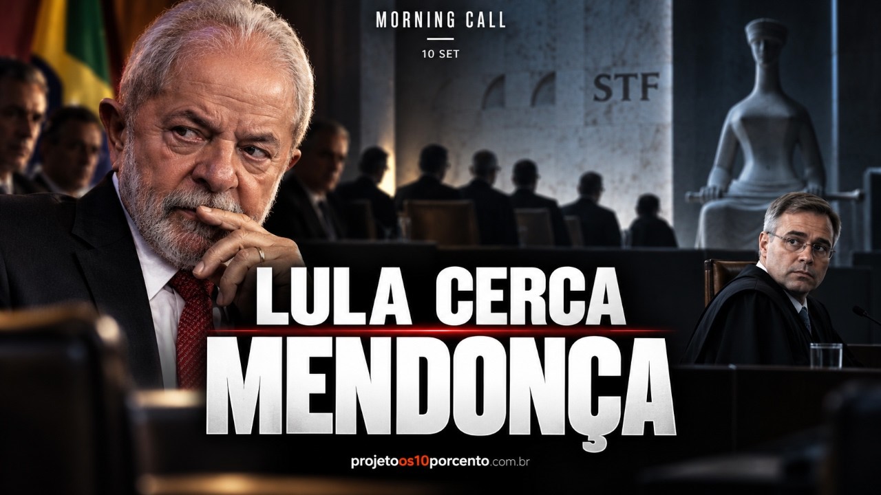 Morning Call | Lula muda estratégia e articula maioria no STF para isolar André Mendonça