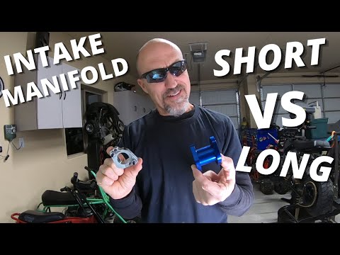 VM22 Mikuni Short intake manifold VS long