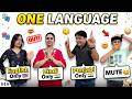 ONE LANGUAGE Ep 848 Speak In One Language For 24 Hours Comedy Family Vlog Aayu And Pihu
