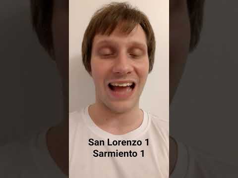 San Lorenzo 1 - Sarmiento 1 #argentino #sanlorenzo #sarmiento #futbolargentino #gasometro